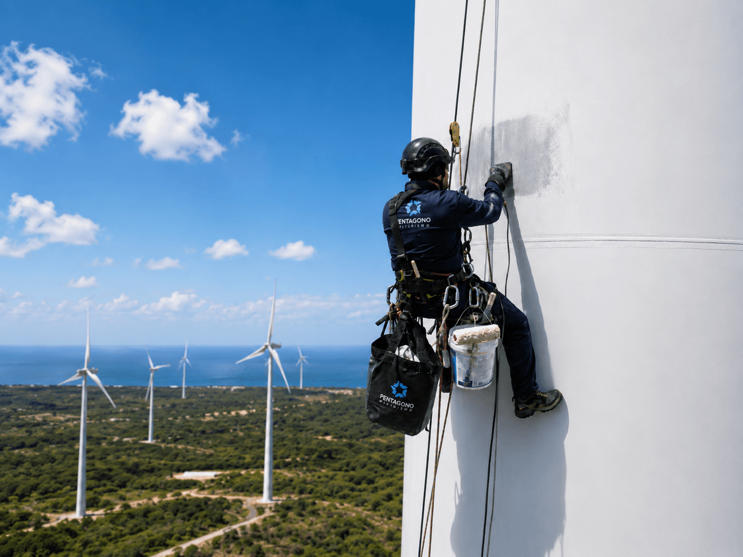 Tratamento Anticorrosivo em Aerogeradores