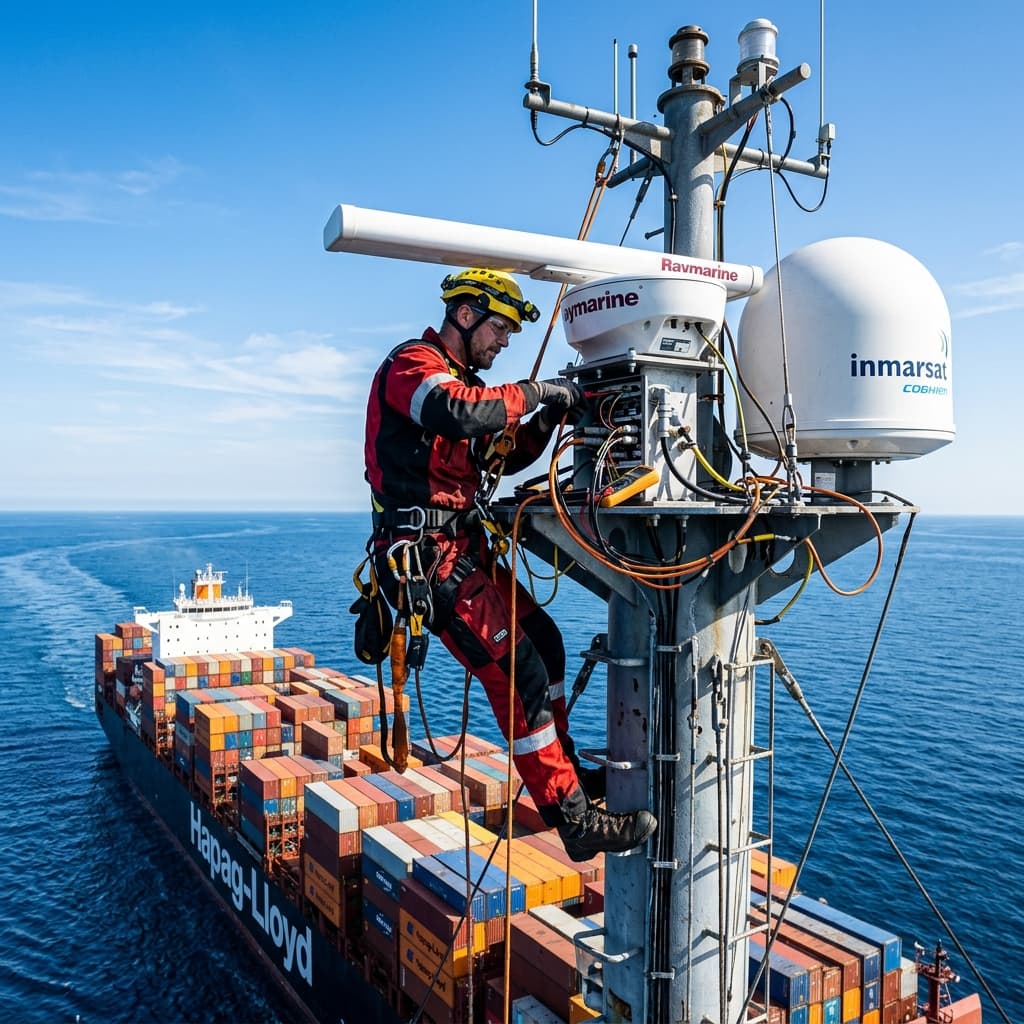 Instalação de Equipamentos Náuticos